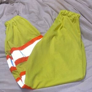 High-Visibility Yellow Safety Pants